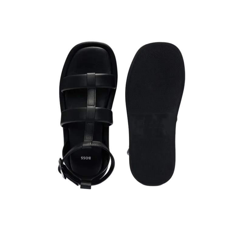 HUGO BOSS Strap Sandals Women's Black-4