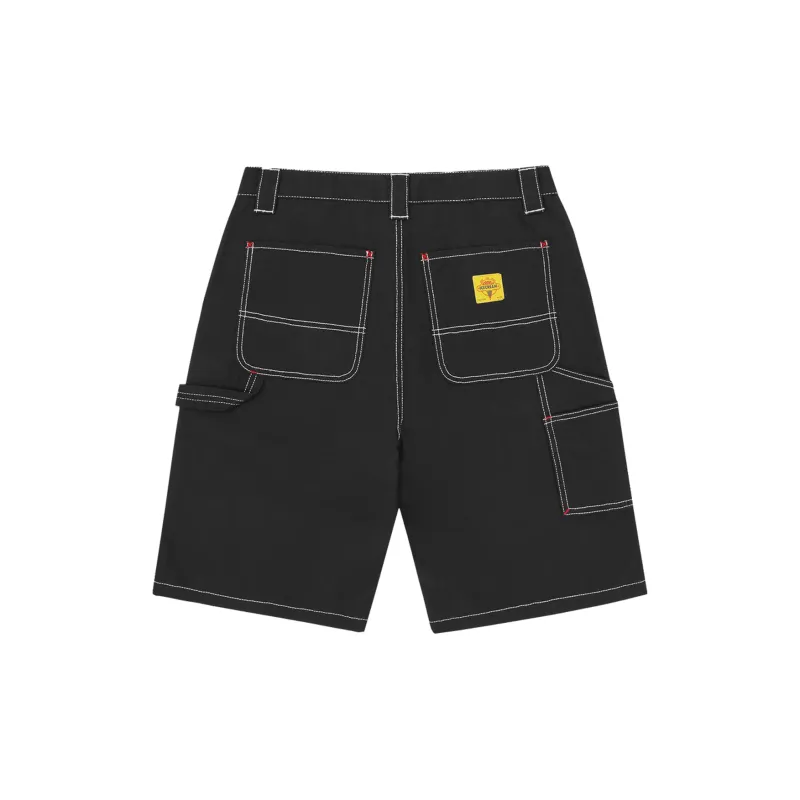 ICECREAM SS25 Denim Shorts Unisex Black-1