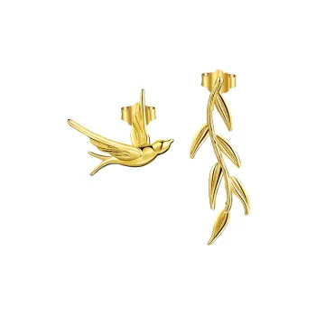 MISS TOOYA S925 Silver Earrings Women's