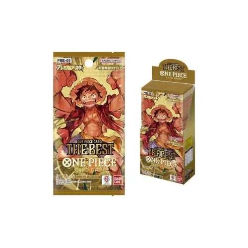 BANDAI One Piece Battle Cards One Piece Card Holder TCG Card PRB 01 Supplemental Pack Battle Cards Whole Box