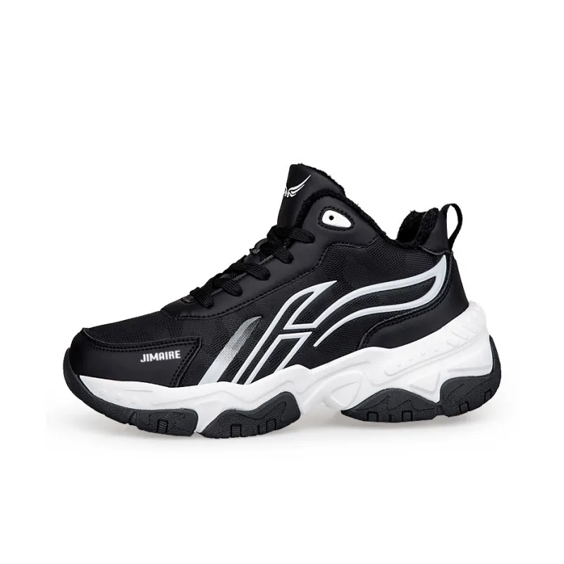 King Jinmai Anti-Slip Wear-Resistant Water-Resistant Warm Low-Top Casual Shoes Men's-15