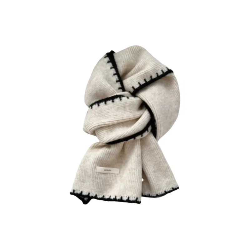 Bejirog Knit Scarves Unisex-0