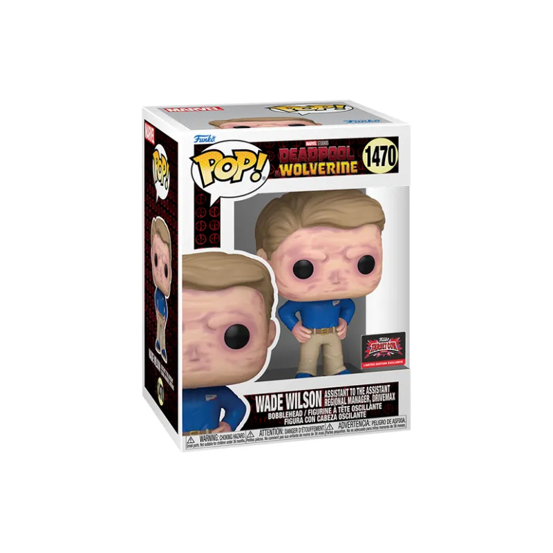 Funko Marvel Deadpool 3 Wade Winston Wilson Chibi Figures-1