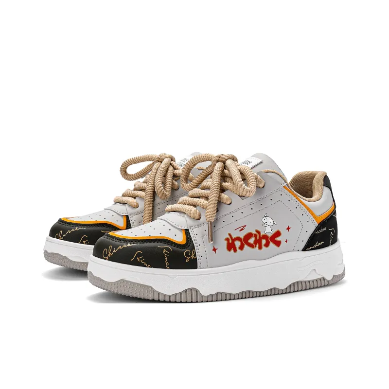 Crayon Shinchan Low Top Skateboard Shoes Unisex-9