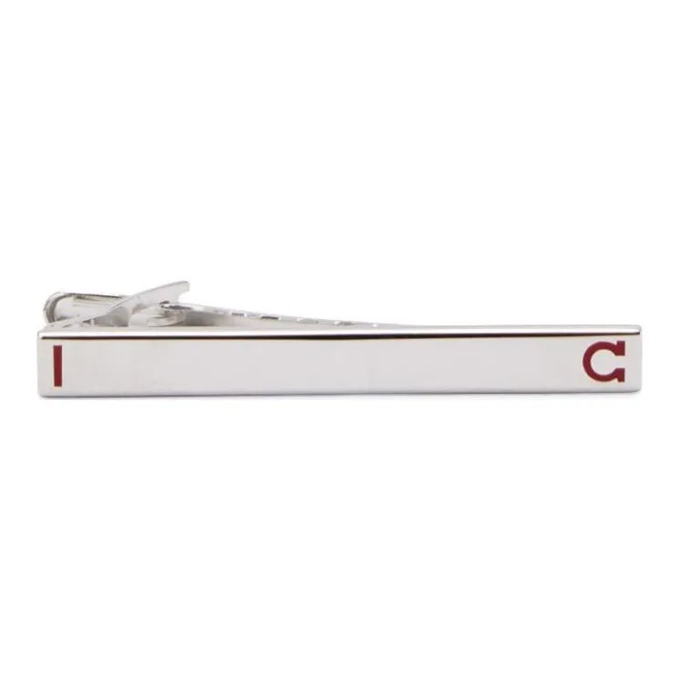Ferragamo Logo Necktie Clip-0