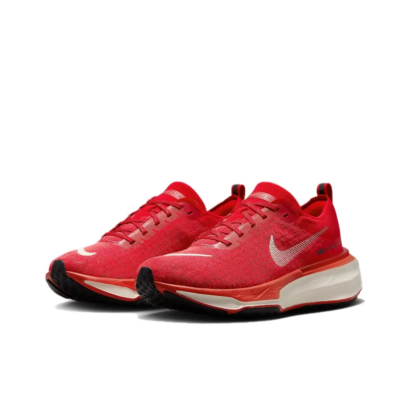 Nike Invincible 3 Cushioning Slip Resistant Low Top Casual Running Shoes Men's Red-2