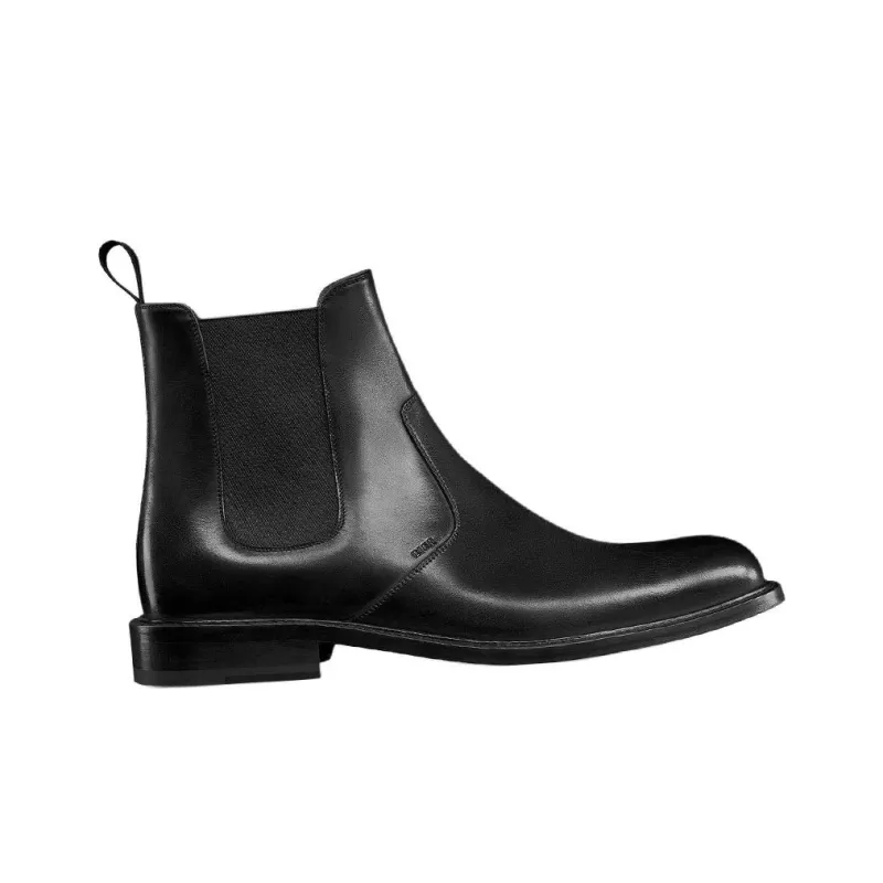 DIOR Embassy Short Chelsea Boots Men's Black-1