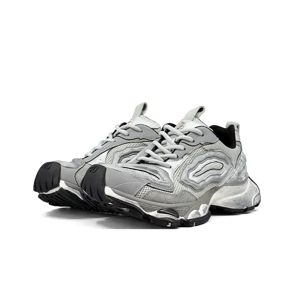 ZSBELLA Slip Resistant, Abrasion Resistant, Breathable Low Top Chunky Sneakers Men's-6
