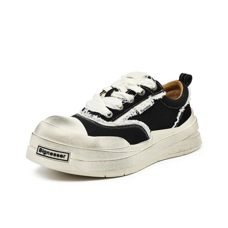 MODENGPAN Breathable Low Top Canvas Shoes Unisex-0