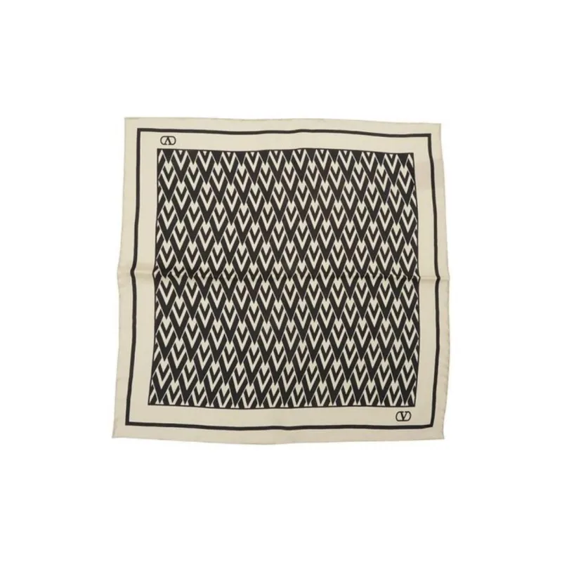 Valentino All Over Patterned Scarf-0