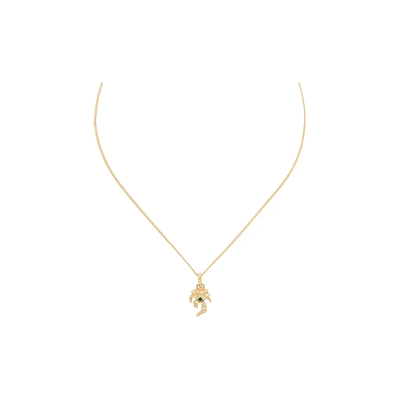 PALM ANGELS Brass Necklaces Women's Gold-0