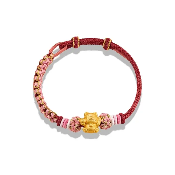 GIRATI S999 Fine Silver Rope Bracelets Women's-0