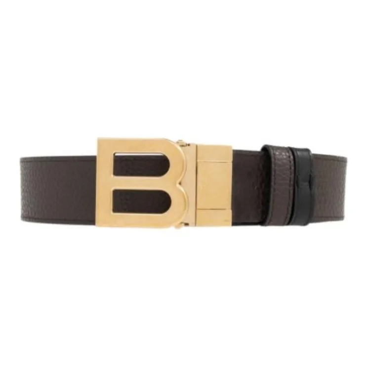 BALLY B Buckle Reversible Belt-0
