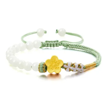 Lao Feng Xiang S925 Silver Bracelets Women's