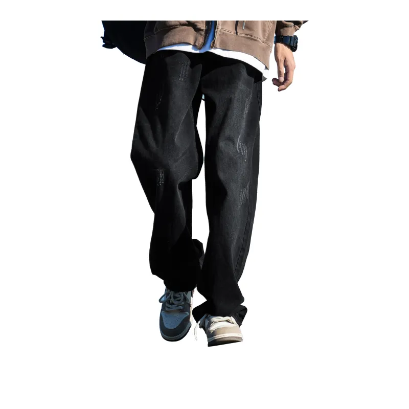 PANDA ADEVIL Classic Fashion Jeans Unisex-3