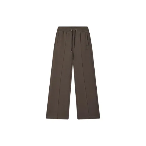 FILA Knitted Sports Pants Women's Brown