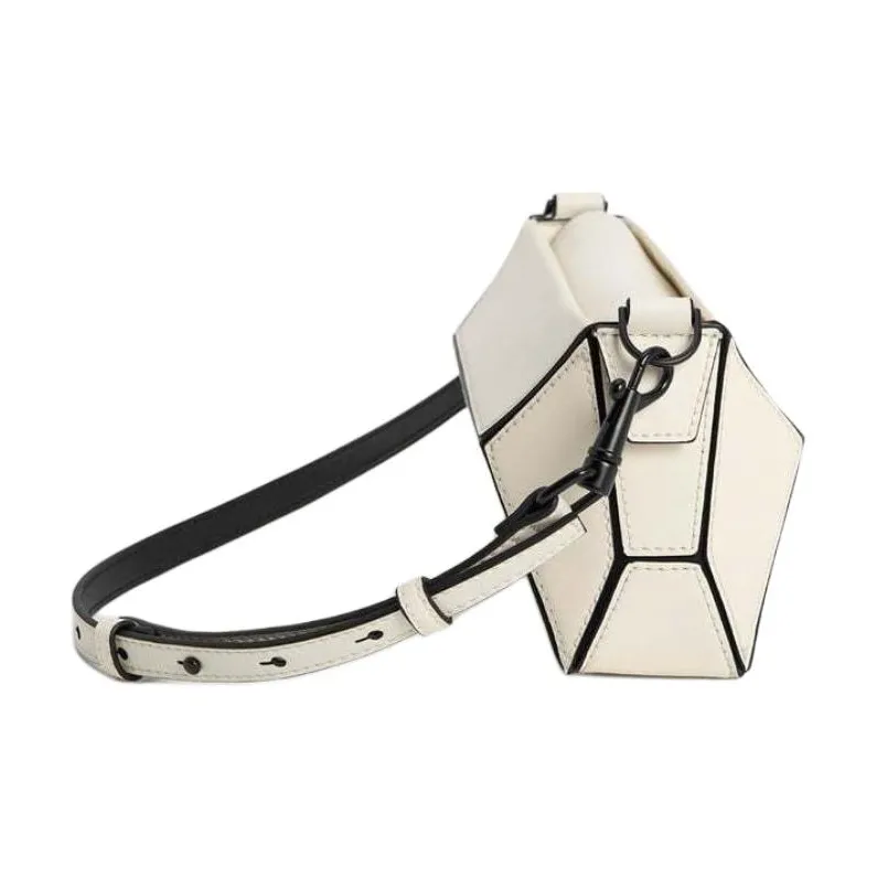 CHARLES&KEITH Polyurethane Synthetic Leather Portable Crossbody Bag, Shoulder Bag Trumpets Women's Dark Brown/Black-8
