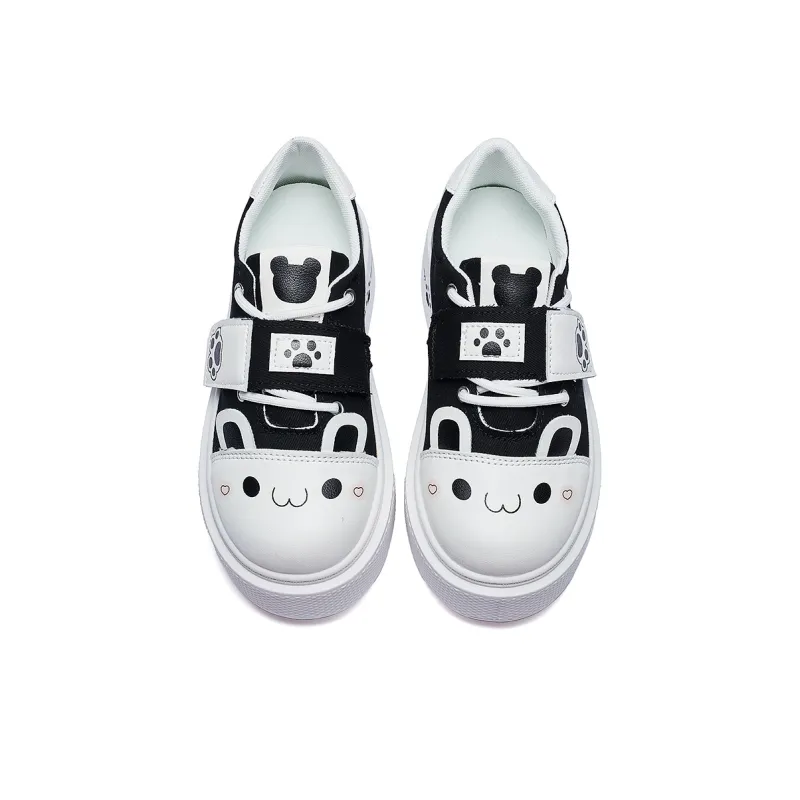 MEXICAN Anti Slip Wear Resistant Low Top Skateboard Shoes Women's-3