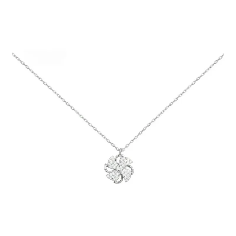 R Z Y S925 Silver Necklaces Women's-5