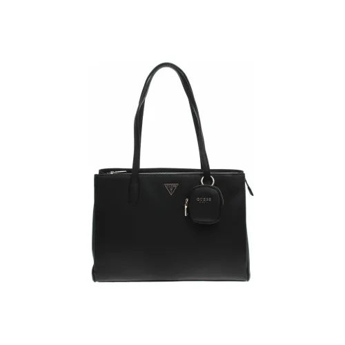 guess Noelle Polyurethane Handbag Regular Women's Black