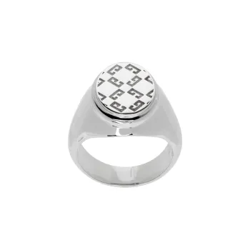 Givenchy Brass Rings Men's Silver
