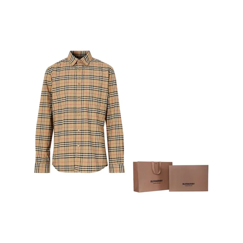 Burberry Women'ss Vintage Check Print Top-7