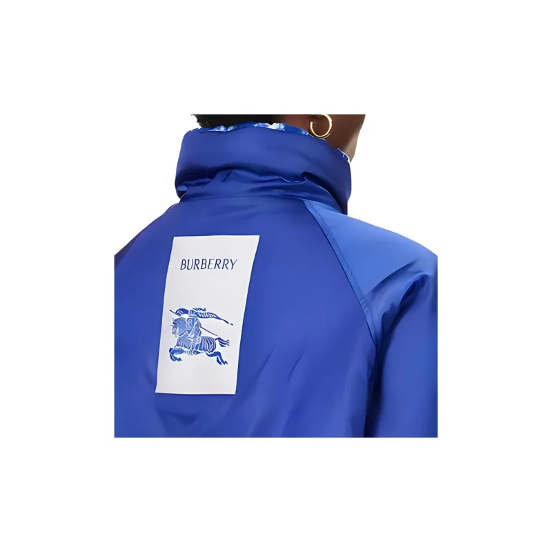 Burberry Jackets Women's Blue-10