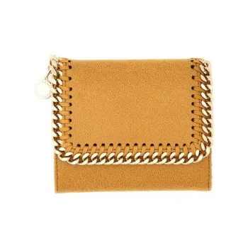 Stella McCartney Falabella Polyester Wallet Women's Orange