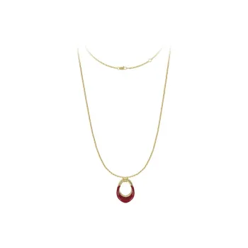 Juunngle Lab Gold Plated Copper Necklaces Women's