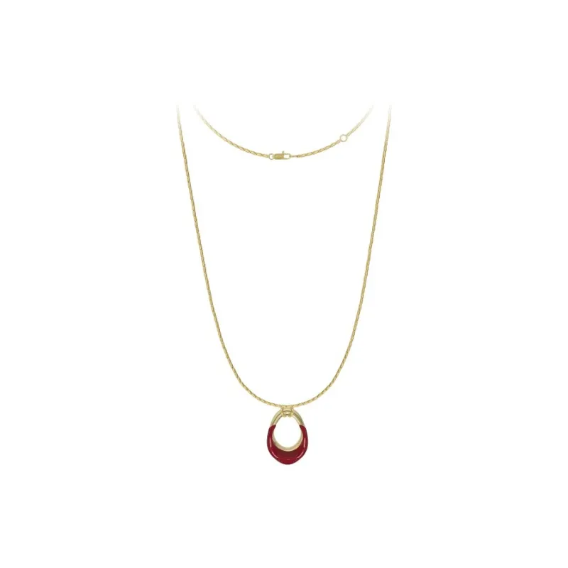 Juunngle Lab Gold Plated Copper Necklaces Women's-0