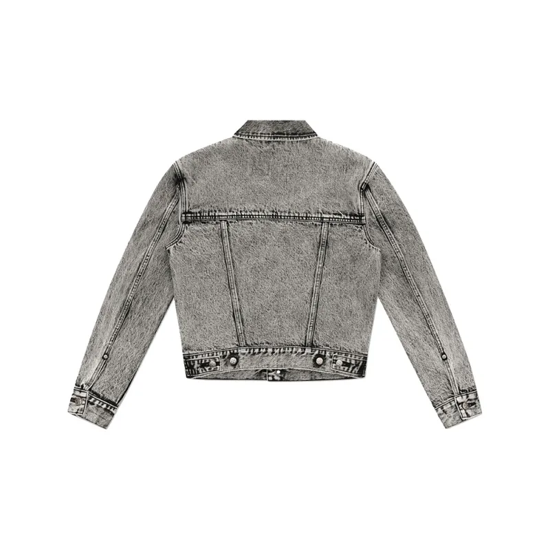 SMFK Denim Jacket Unisex Dusty Gray-1