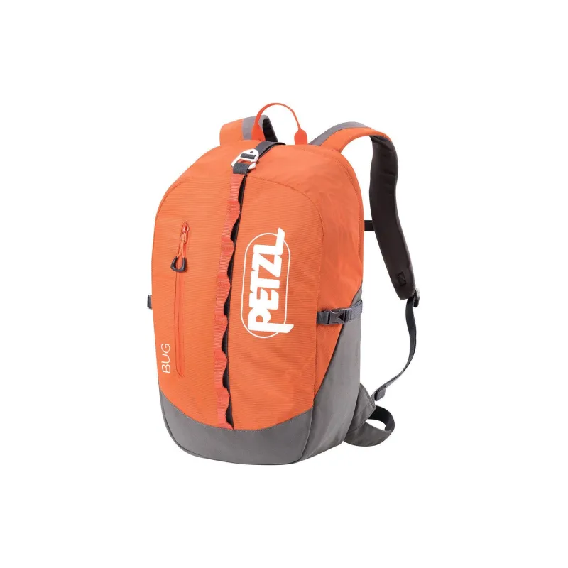 PETZL Nylon Outdoor Hiking Bag Backpacks Unisex Red & Orange-0