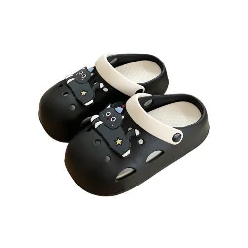 SHIGUDE Slippers Women's, Black White