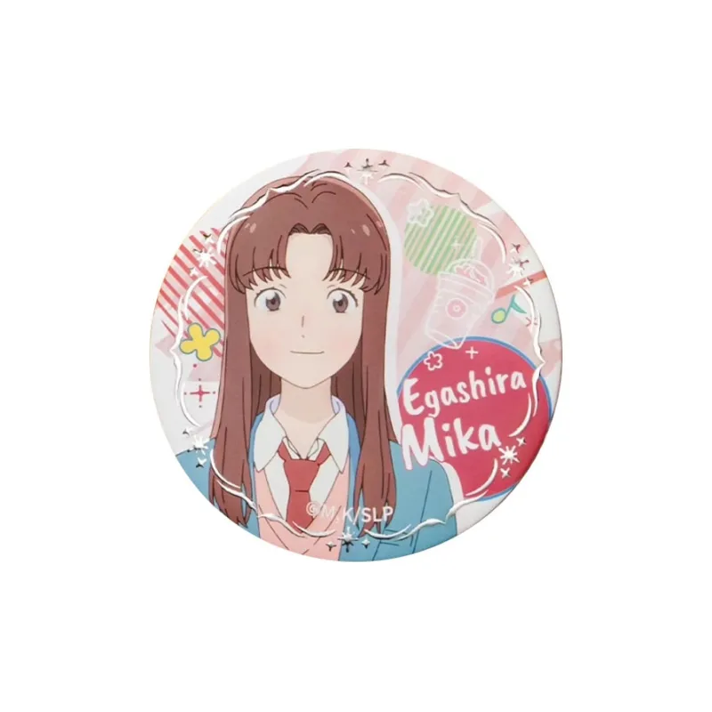 Animate Skip And Loafer Relief Gold Foil Character Badges-0