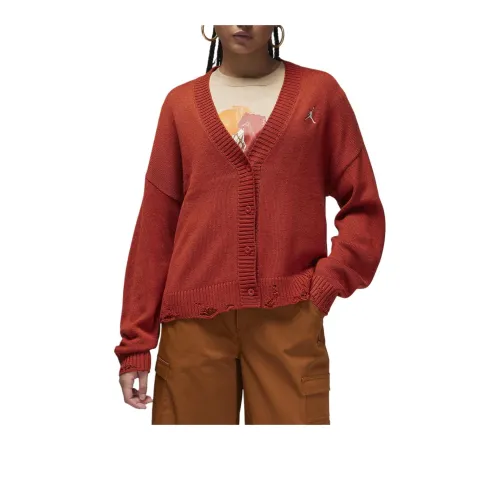 JORDAN Women's Distressed Cardigan