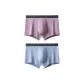 [2 Pack]Aqua Blue+Gray Purple