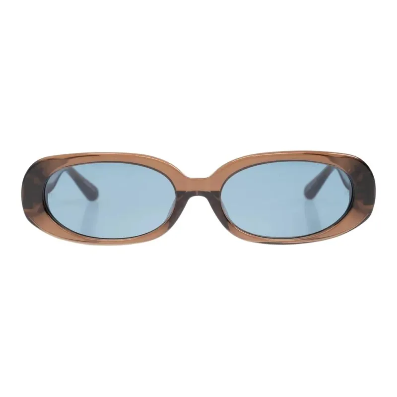 Linda Farrow X Rowen Rose Cara Oval Frame Sunglasses-0