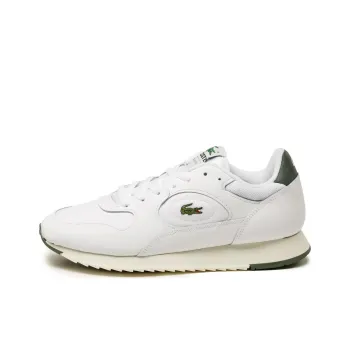 LACOSTE Linetrack Abrasion Resistant Low Top Casual Shoes Women's White