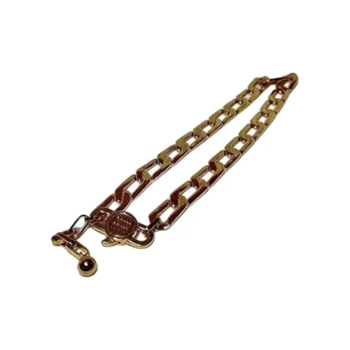MIU MIU Gold-Plated Necklaces Men's Gold