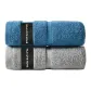 2 Pack (Royal Blue Towel *1, Light Gray Towel *1)