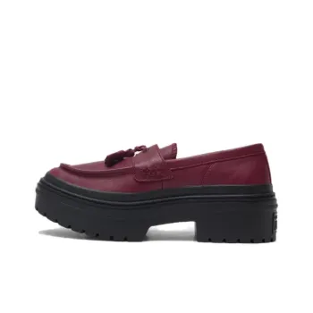 Chuck Taylor All Star Women's Converse Lugged Heel Loafer Platform Low 'Deep Bordeaux' Women's