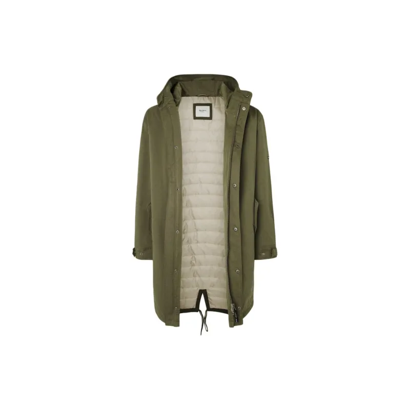 Pepe Jeans Coats Men Green-2