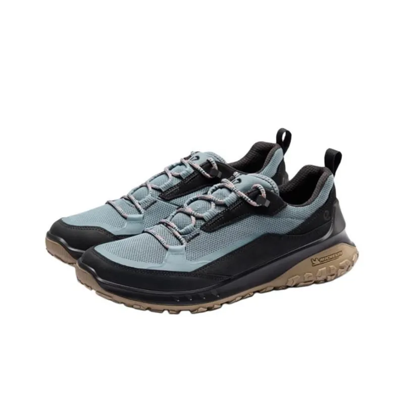 Ecco Otto Series Slip Resistant Low Top Hiking/Trekking Shoes Men's Black-1