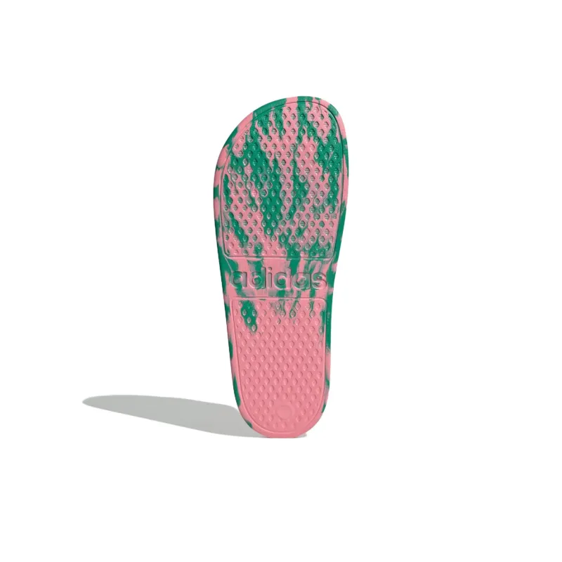 Adidas Adilette Aqua Slides Bliss Pink Court Green-4