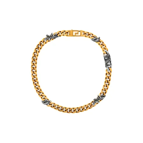 VERSACE Baroque Detailed Curb Chain Necklace