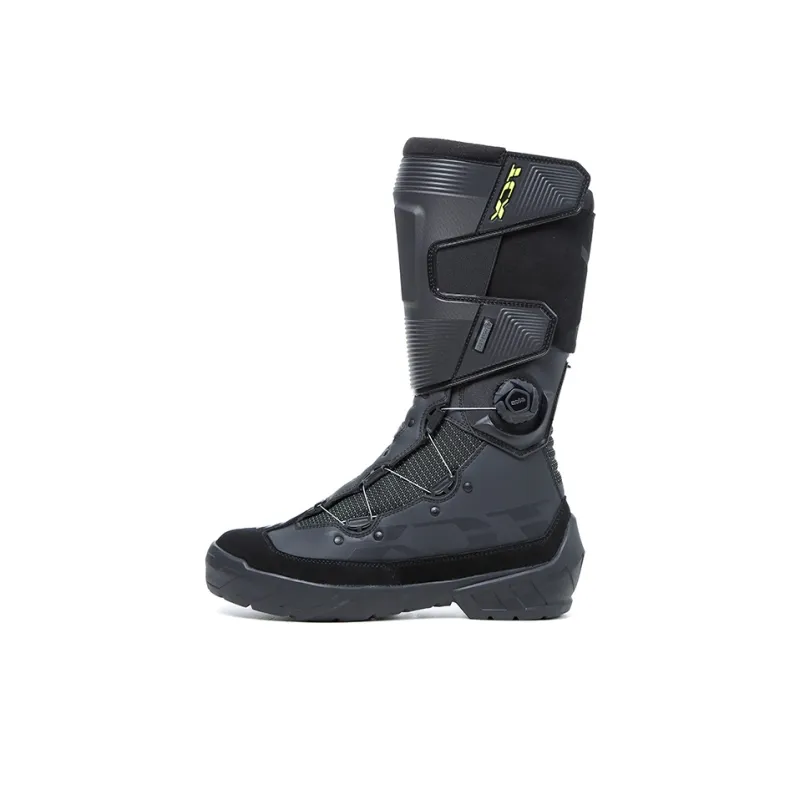 TCX Abrasion Resistant High Top Cycling Shoes Men's Black-0