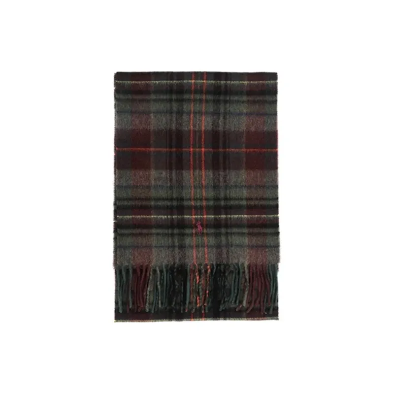 Polo Ralph Lauren Wool Cashmere Natural Fiber Knit Scarves Men's Red-0