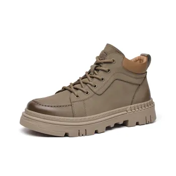 Devanro Short Martin Boot Men's Khaki