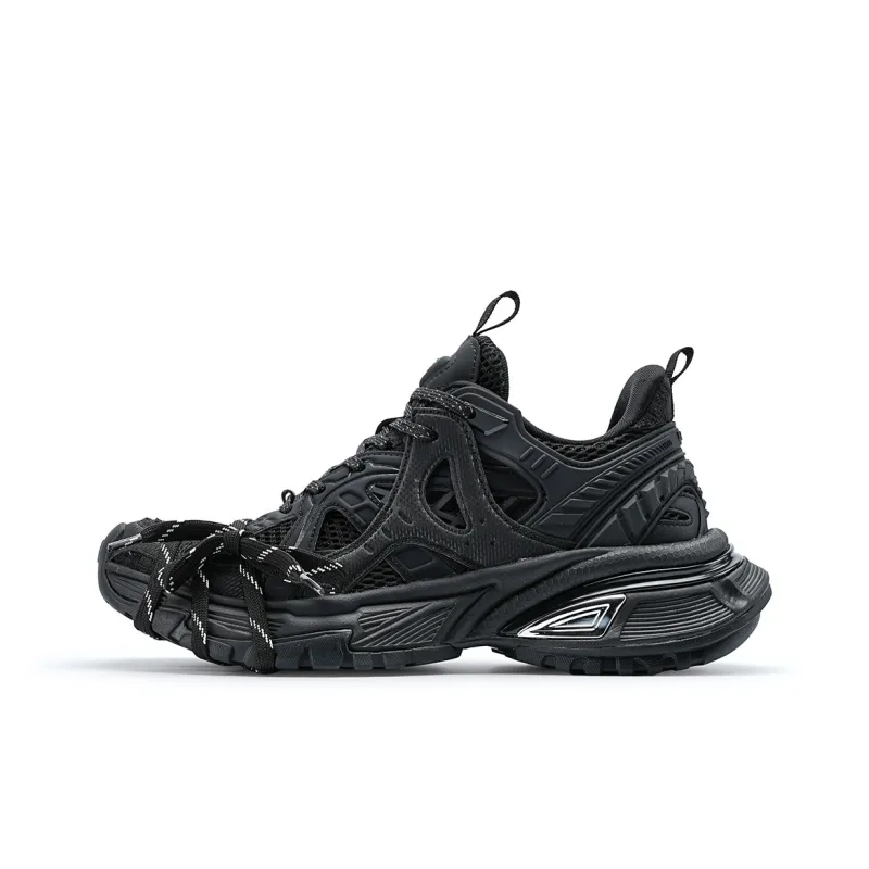 K-WANG Paris Breeze Anti-Slip And Wear-Resistant Height Increasing Low-Top Chunky Sneakers Men's-7
