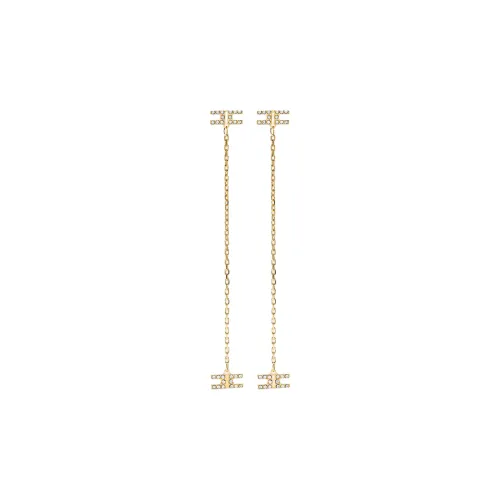Elisabetta Franchi Embellished Dangle Designed Earrings